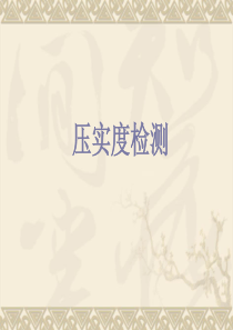 压实度检测PPT