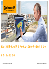 电子电气架构-大陆汽车系统架构平台模块化方案