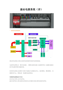 基站电源系统介绍