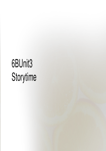 牛津译林版6Bunit3