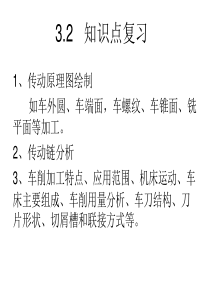车床传动系统