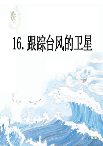 追踪台风的卫星剖析