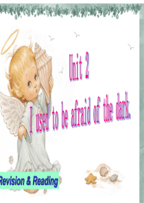 人教版新目标英语九年级Unit2 I used to be afraid of dark