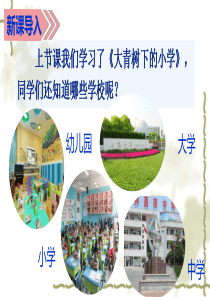 人教部编小学三年级语文上2花的学校