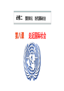 2018届一轮复习走近国际社会-新