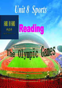 高中英语The Olympic Games 课件.ppt