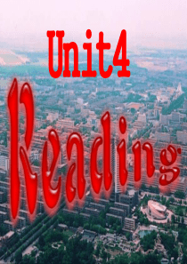 公开课Unit4+Earthquakes+Reading+PPT课件