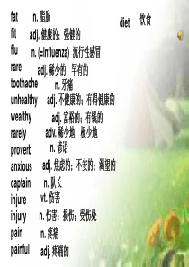 高中英语外研版必修二单词课件及录音