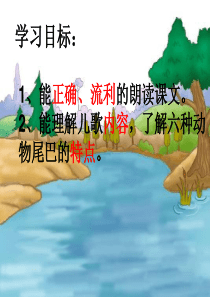 《比尾巴》第二课时ppt课件