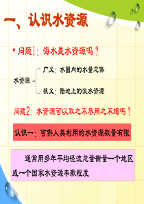 水资源合理利用课件
