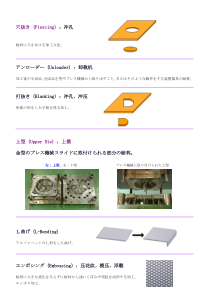 图示说明冲压日语用语