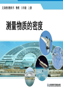 6.3测量物质的密度