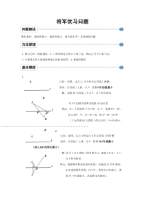 将军饮马问题