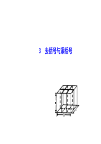 去括号与添括号》课件(共27张PPT)