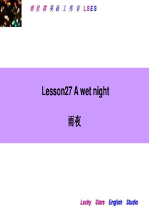 新概念英语第二册 Lesson27