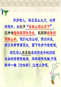 苏轼念奴娇・赤壁怀古