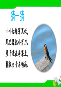 部编版三年级下册语文2--燕子