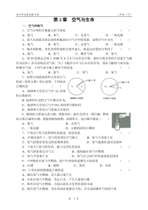 浙教版科学八年级下第二章基础练习题