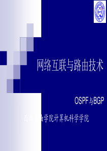 网络互联与路由技术--OSPF和BGP