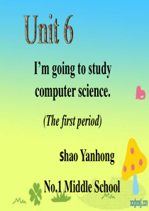 人教版八年级英语上册第六单元Section A课件