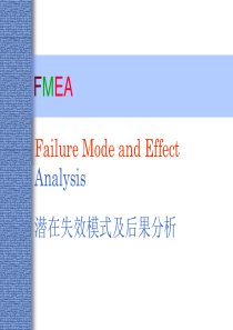 FMEA培训教材3581051