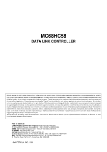 MC68C58DATALINKCONTROLLER(2)