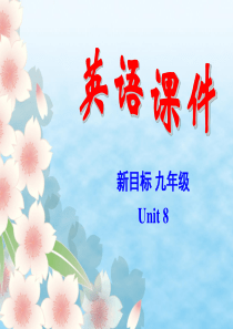 九年级英语《Unit8 I’ll help clean up the city parks Sect