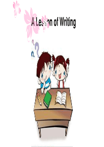 八年级英语写作公开课