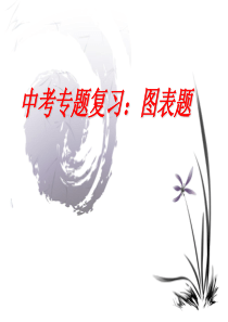 中考语文专题复习：图表题