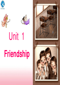 unit 1-Friendship 练习