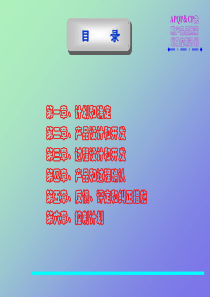 APQP＆CP先期产品