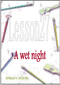 新概念第二册Lesson27