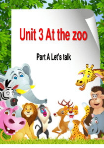 人教版三年级英语下册第三单元第一课时