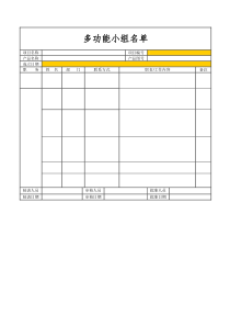 全套-APQP表单1
