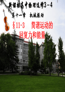 11-3简谐运动的回复力和能量(新) LI