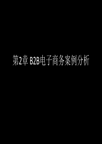 第二章B2B电子商务案例分析