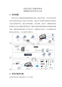 沈阳市国土资源管理局视频监控项目方案