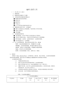 QCC品质工具