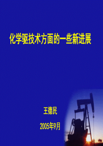 王德民院士：化学驱技术方面的一些新进展