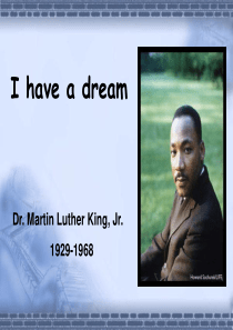 Dr. Martin Luther King, Jr.