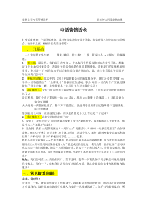 家装公司电话营销话术