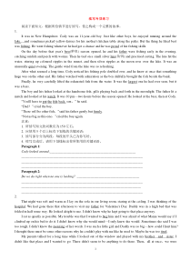 读后-续写-练习