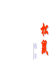 小学五年级上册语文第十课松鼠PPT课件