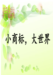六年级上品德与社会第七课(小商标-大世界)