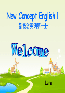 新概念英语第一册第一课ppt