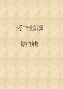 二年级科学课件