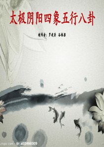 太极阴阳五行八卦河图洛书与中医演讲