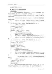 华为绩效考核制度