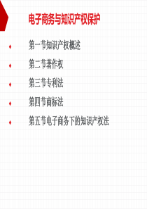 第十三章电子商务与知识产权保护第一节