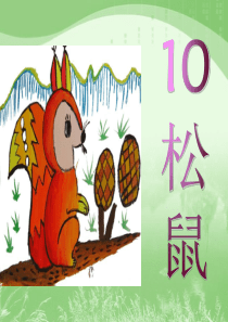 人教版五年级语文上册第三组10松鼠PPT课件
